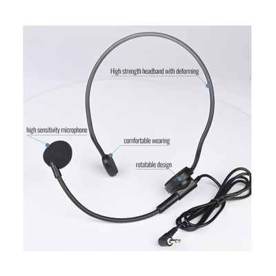 Провідний портативний підсилювач Takstar E136 чорний Зображення