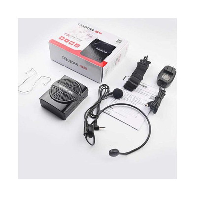 Провідний портативний підсилювач Takstar E136 чорний Зображення