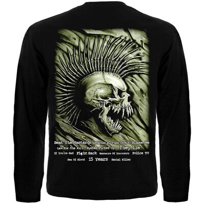 Футболка з довгим рукавом The Exploited "Beat The Bastards" Зображення