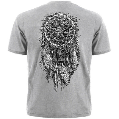 Футболка Indian Skull & Owl Зображення