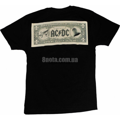 Футболка AC/DC (dollar) Изображение
