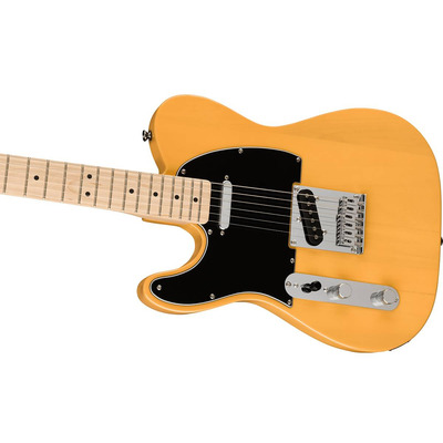 Електрогітара лівостороння SQUIER by FENDER AFFINITY SERIES TELECASTER LEFT-HANDED MN BUTTERSCOTCH BLONDE Зображення
