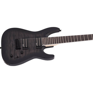 Електрогітара JACKSON JS22Q-7 DKA DINKY ARCH TOP HT TRANSPARENT BLACK BURST Зображення