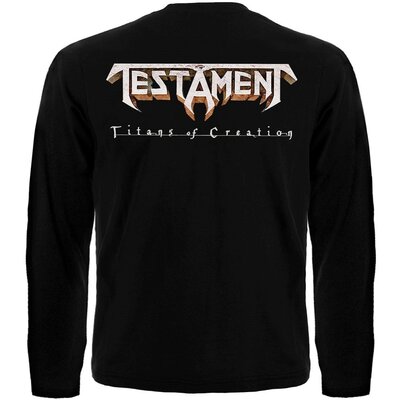 Футболка з довгим рукавом Testament "Titans of Creation" Зображення