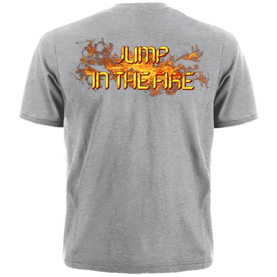 Футболка Metallica "Jump In The Fire" (меланж) Изображение