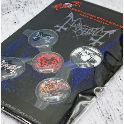 Подарочный набор значков MAYHEM - DE MYSTERIIS DOM SATHANAS (iol-044) Изображение