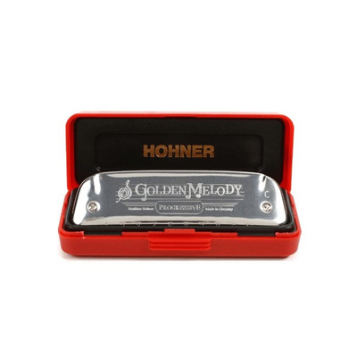 Губная гармошка Hohner M542016X C Golden Melody Box Изображение