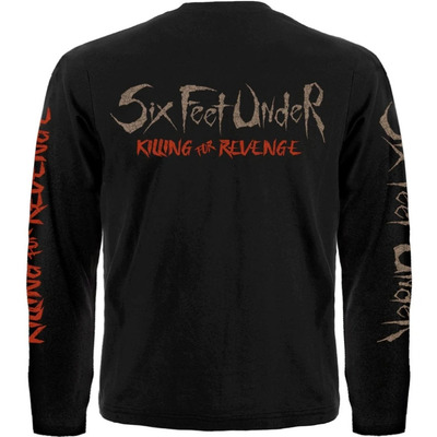 Футболка з довгим рукавом Six Feet Under "Killing for Revenge" Зображення
