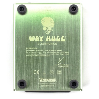 Педаль эффектов Dunlop WHE202 Way Huge Green Rhino Изображение