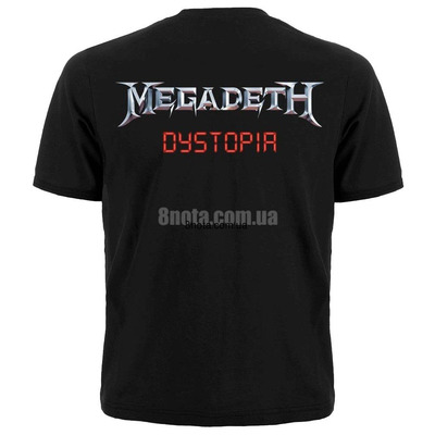 Футболка Megadeth "Dystopia" Зображення