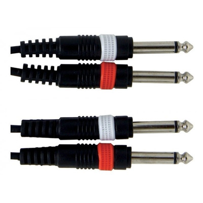Двойной кабель Alpha Audio 2mono jack/ 2mono jack 6м 190180 Изображение