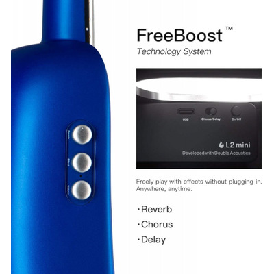 Укулеле з преампом Lava U23 Freeboost Blue Зображення