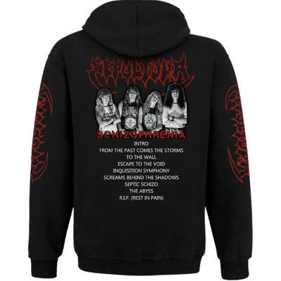 Худі Sepultura "Schizophrenia" на блискавці Зображення