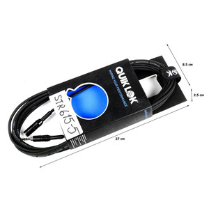 Кабель комутаційний Quik Lok STR615K-5BK Зображення
