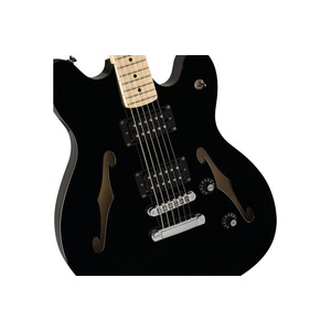 Напівакустична гітара Squier by Fender Affinity Series Starcaster Maple Fingerboard Black Зображення