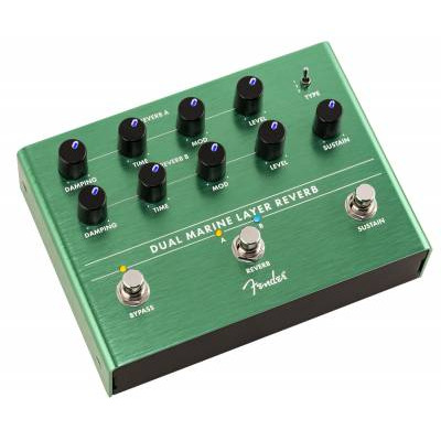 Педаль ефектів FENDER PEDAL DUAL MARINE LAYER REVERB Зображення