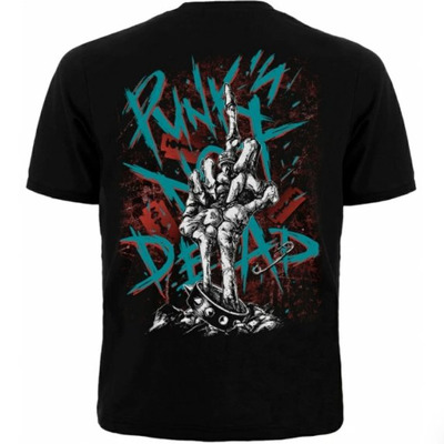 Футболка Punk's Not Dead (скелет с ирокезом) Изображение
