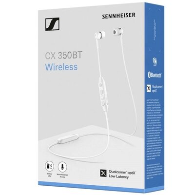 Bluetooth гарнітура Sennheiser CX 350BT WHITE Зображення