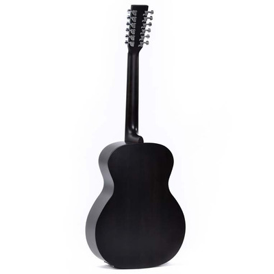 Двенадцатиструнная электроакустическая гитара Sigma GM12E-BKB Изображение