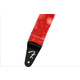 Ремінь гітарний FENDER STRAP 2" TIE DYE ACID WASH RED Зображення