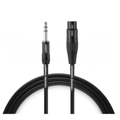 Кабель коммутационный WARM AUDIO Pro-XLRf-TRSm-6' Изображение