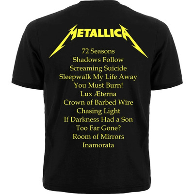 Футболка Metallica "72 Seasons" Изображение