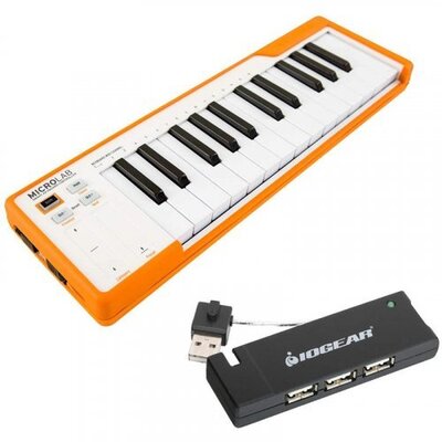 MIDI-клавиатура Arturia MicroLab (Orange) Изображение