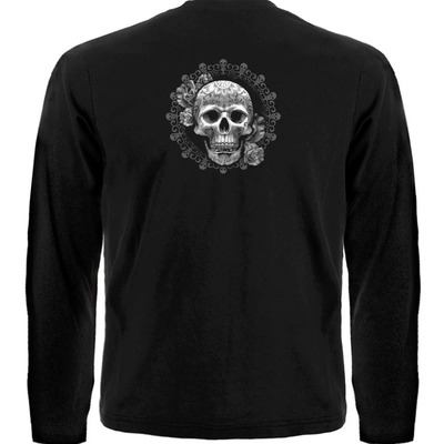 Футболка з довгим рукавом Muerte (skull and roses) Зображення