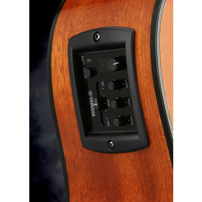 Електроакустическая гитара YAMAHA FGX800 C SAND BURST Изображение