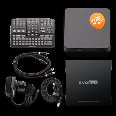 Караоке-система для дома EVOBOX Plus Black Изображение