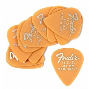 Медіатор Fender 351 Dura-Tone .84 12-Pack, Butterscotch Blonde Зображення