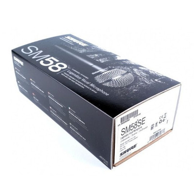 Динамічний кардіоїдний вокальний мікрофон SHURE SM58SE Зображення
