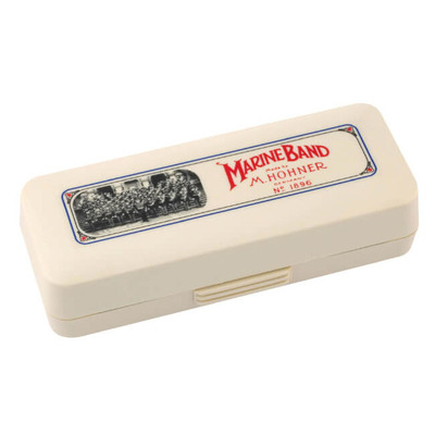 Губная гармошка Hohner Marine Band Box M1896216X Cm Изображение