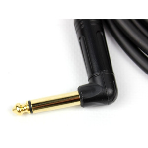 Кабель інструментальний Klotz KIK Instrument Cable Angled Black 3 m (KIKA03PR1) Зображення