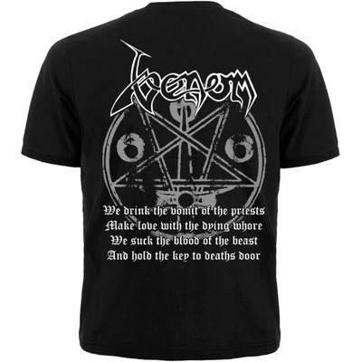 Футболка Venom "Black Metal" (666, pentagram and cross) Зображення