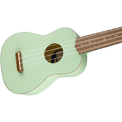 Укулеле Fender Ukulele Venice Soprano Surf Green Wn Изображение
