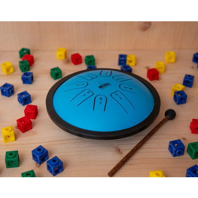 Глюкофон Meinl Nino Steel Tongue Drum NINO981 (7") Blue Изображение