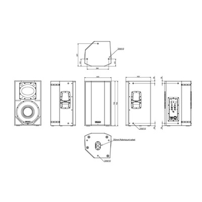 Активная акустическая система Pioneer XPRS-15 Изображение