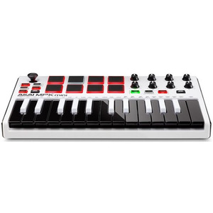 MIDI-контроллер Akai MPK MINI MK2 WHITE Изображение