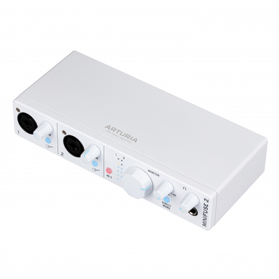 Аудіоінтерфейс Arturia MiniFuse 2 (White) Зображення