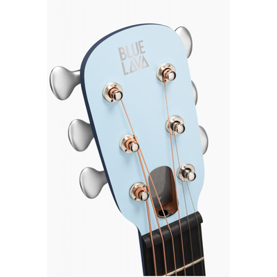 Електроакустична гітара з вбудованими ефектами Blue Lava (36") Ice Blue Зображення