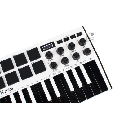AKAI MPK MINI MK3 White MIDI клавиатура Изображение