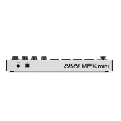 AKAI MPK MINI MK3 White MIDI клавиатура Изображение