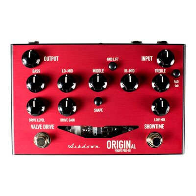 ASHDOWN FS-ORIGIN-VALVE-PRE - Педаль Drive з ламповим підсилювачем Зображення
