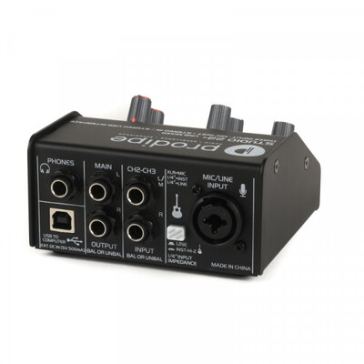 Аудиоинтерфейс Prodipe Studio 22+ Изображение