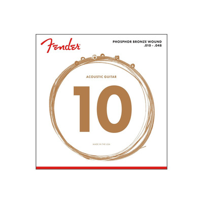 Струны для акустической гитары Fender 60XL Изображение