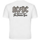 Футболка AC/DC "For Those About To Rock" (белая) Изображение
