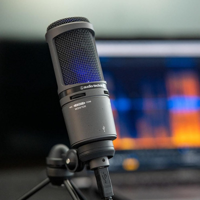 Конденсаторний мікрофон AUDIO-TECHNICA AT2020USB+ Зображення