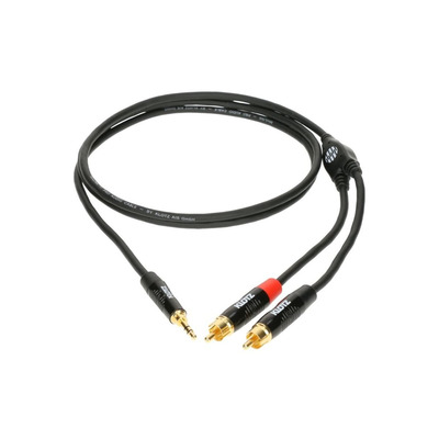 Кабель коммутационный Klotz Minilink Pro Y-Cable Black 0.9 m (KY7-090) Изображение