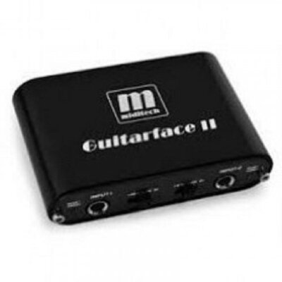 Внешняя USB звуковая карта для записи гитары MIDITECH GUITARFACE II Изображение